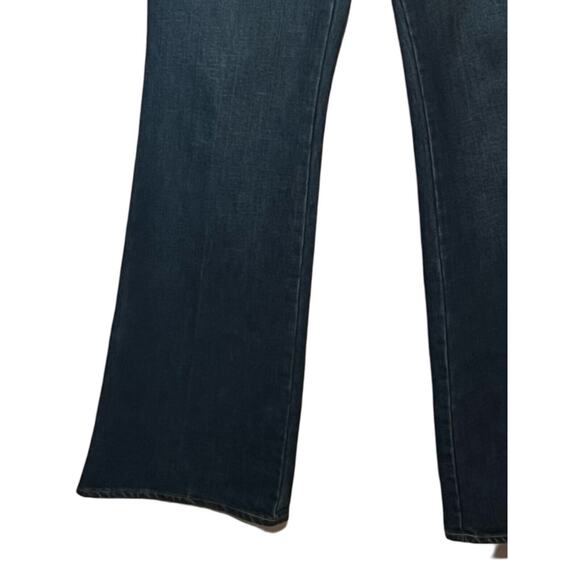 Gap Womens Jeans Size 12 Blue Low Rise Bootcut Embroidered Pockets Zip Close - Picture 5 of 7